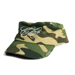 Pillbox Hat - Camo - Effn Clothing