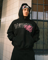 Vandal Hoodie - Vintage Black - Effn Clothing